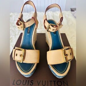 Louis Vuitton Wedge Sandals
